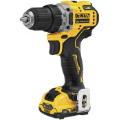 Винтоверт акумулаторен Dewalt DCD701D2, 12V, 2.0Ah