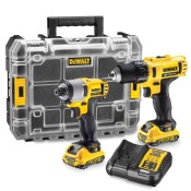 Комплект акумулаторни винтоверти DeWALT DCK211D2T, 12V, 2.0Ah