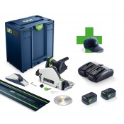 Акумулаторен потъващ циркуляр FESTOOL TSC 55 5,0 KEBI-Plus/XL-FS лимитирана версия