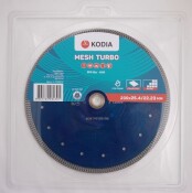 Диск диамантен 230x25.4/22.23 мм KODIA MESH TURBO