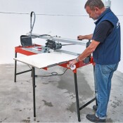 Машина за рязане на строителни материали циркулярна с водеща греда 1400 W, ф 200 мм, 1250 мм VIP 2125