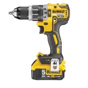 Комплект акумулаторни машини, винтоверт, импакт, ръчен циркуляр, прободен трион, фенер DeWALT DCK551P3T, 18V