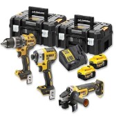 Акумулаторен комплект DeWALT DCK384P2T,/DCF887N+DCG405N+DCD796N/