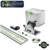 Акумулаторен потъващ циркуляр FESTOOL TSC 55 KSEB-Basic-FS