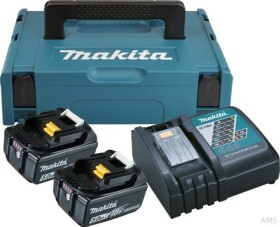 Комплект Makita - две батерии 18V, 3Ah BL1830 и зарядно DC18RC