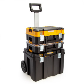 Комплект куфари за инструменти с колела DeWALT TSTAK