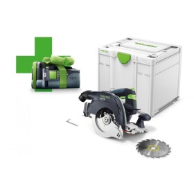 Акумулаторен ръчен циркуляр FESTOOL HKC 55 Li EB-Basic