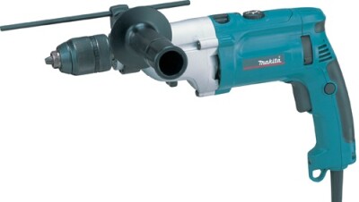 Бормашина ударна двускоростна с плавно регулиране Makita HP2071, 1010 W