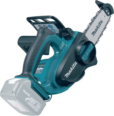 Трион верижен акумулаторен Makita DUC122Z, 18 V, 11.5 см