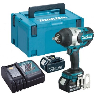 Гайковерт акумулаторен ударен безчетков Makita DTW1001RTJ