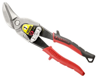 Ножица за ламарина лява усилена Stanley, 250мм