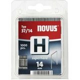 Скоби за такери Type H37, 10.6х14х0.75 мм, 1000 бр. Novus