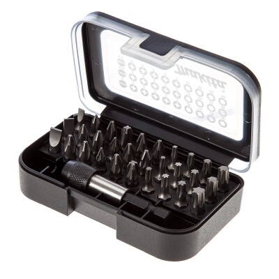 Комплект накрайници и магнитен държач Makita, 30 части