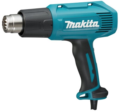 Пистолет за горещ въздух Makita HG5030K, 1600 W, 350/500 °С, 350/500 л/мин