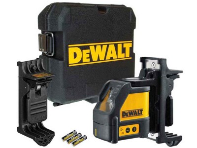 Линеен лазерен нивелир с 2 лъча 15 м, 0.3 мм/м,  Dewalt DW088K