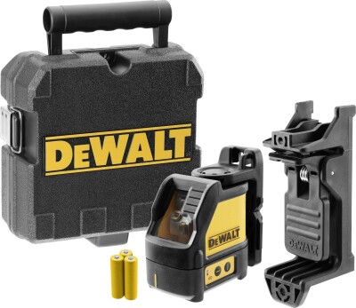 Линнен лазерен нивелир с 2 лъча 20 м, 0.3 мм/м Dewalt DW088CG
