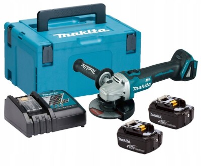 Ъглошлайф акумулаторен безчетков Makita DGA506RTJ, 18V 5.0Ah