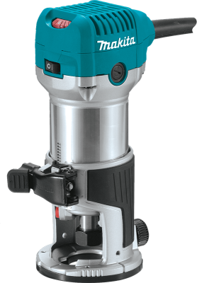 Фреза челна Makita RT0702C, 710 W, 10 000-34 000 об./мин, 6-8 мм