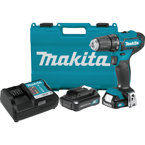 Винтоверт акумулаторен с 2 батерии и зарядно, 12 V, 1.5 Ah, 30 Nm, 0.8-10 мм