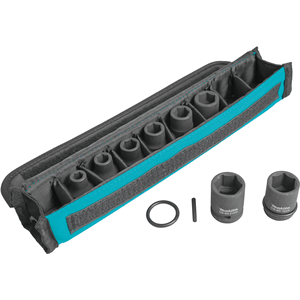 Ударни вложки комплект 8 бр. 1/2", Makita E-02989