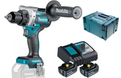 Винтоверт акумулаторен Makita DDF486, 18V, 6.0Ah