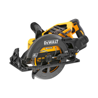 Циркуляр ръчен акумулаторен Dewalt DCS577N, 54V, ф 190мм