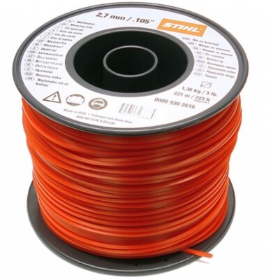 Корда STIHL квадратна 2.7мм, 347м