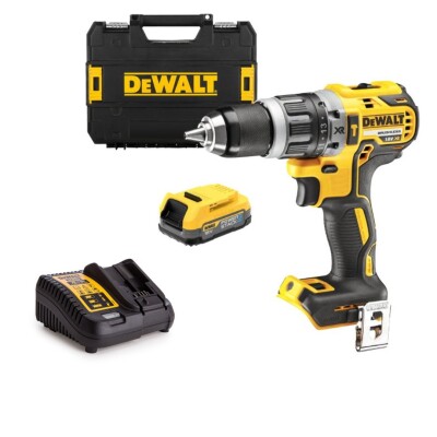 Винтоверт ударен акумулаторен DeWALT DCD796E1T, 18V, 1.7Ah