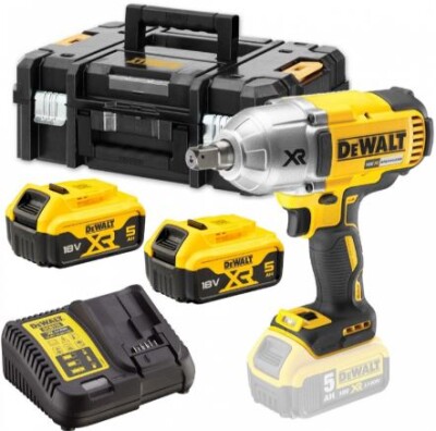 Гайковерт ударен акумулаторен Dewalt DCF899P2, 18.0V, 5.0Ah, 1/2"
