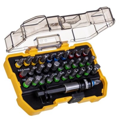 Комплект битове с магнитен държач DeWalt DT7969