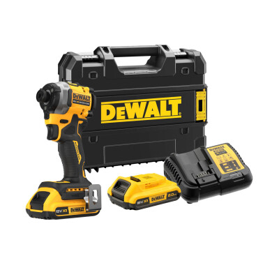 Винтоверт ударен акумулаторен (импакт) DeWalt DCF850D2T, 18V, 2.0Ah