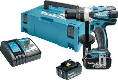 Винтоверт акумулаторен Makita DDF458RFJ 18V 3Ah