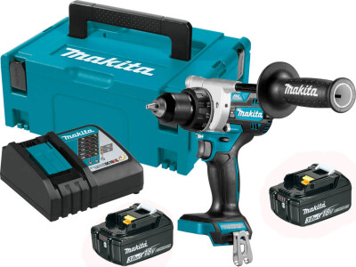 Акумулаторен винтоверт Makita DDF486RFJ, 18 V, 3.0 Ah