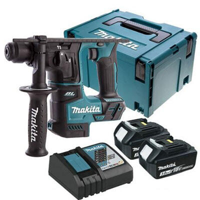 Акумулаторен перфоратор Makita DHR171RFJ, 18 V, 3 Ah