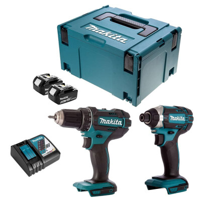 Комплект акумулаторни винтоверти Makita DDF482Z и DTD152Z, 18V, 3.0Ah