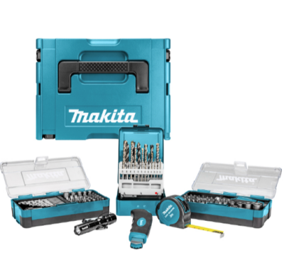 Комплект битове, свредла и ръчни инструменти Makita 116 части, B-49884