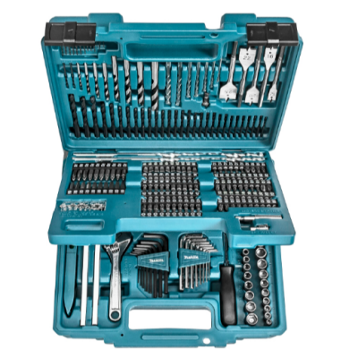 Комплект свредла, битове и инструменти Makita 256 части, E-11689
