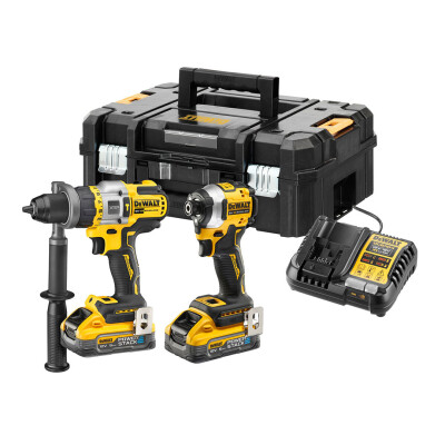 Комплект акумулаторни винтоверти DeWALT DCK2052H2T, 18V, 5Ah
