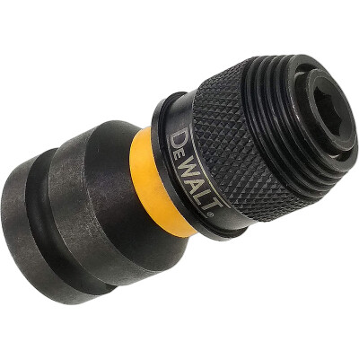 Преходник за гайковерт от квадрат 1/2" към шестостен 1/4" DeWALT DT7508