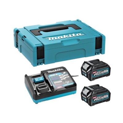Комплект две батерии и зарядяно Makita XGT 40V 2.5Ah