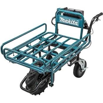 Акумулаторна количка с платформа Makita DCU180Z, 18+18 V, 130 кг