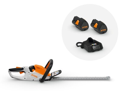 Храсторез акумулаторен STIHL HSA 40 с две батерии и зарядно, 10.8 V, 2.6 Ah
