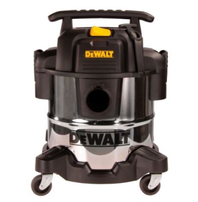 Прахосмукачка DeWALT DXV20S за сухо и мокро почистване от неръждаеме стомана