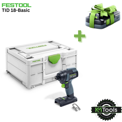 Акумулаторен ударен винтоверт-импакт Festool TID 18-Basic