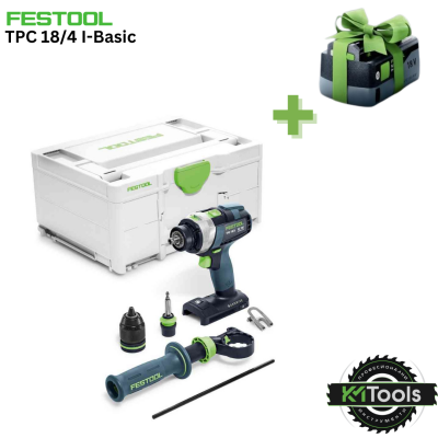 Акумулаторен ударен винтоверт Festool QUADRIVE TPC 18/4 I-Basic
