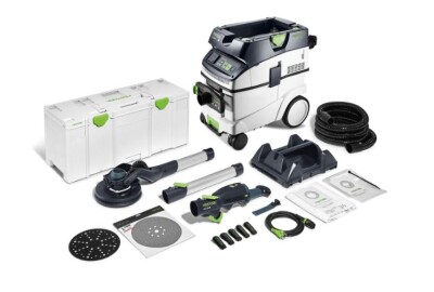 Шлайф орбитален за стени и тавани Festool LHS 2 225 EQI-Plus/CTL36-Set