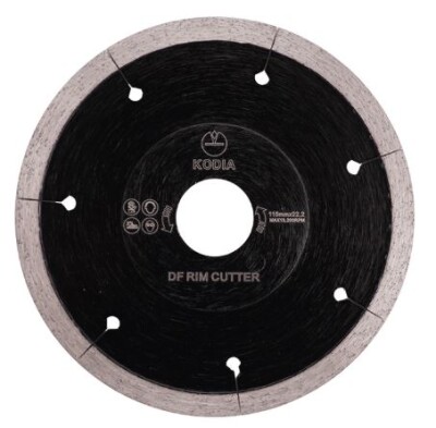 Диск диамантен 115x22.23 мм KODIA DF RIM CUTTER