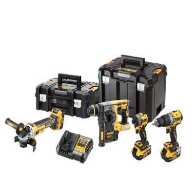 Комплект акумулаторни машини DeWALT DCK429P3T, 18 V