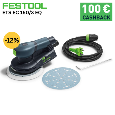 Ексцентършлайф Festool безчетков ETS EC 150/3 EQ
