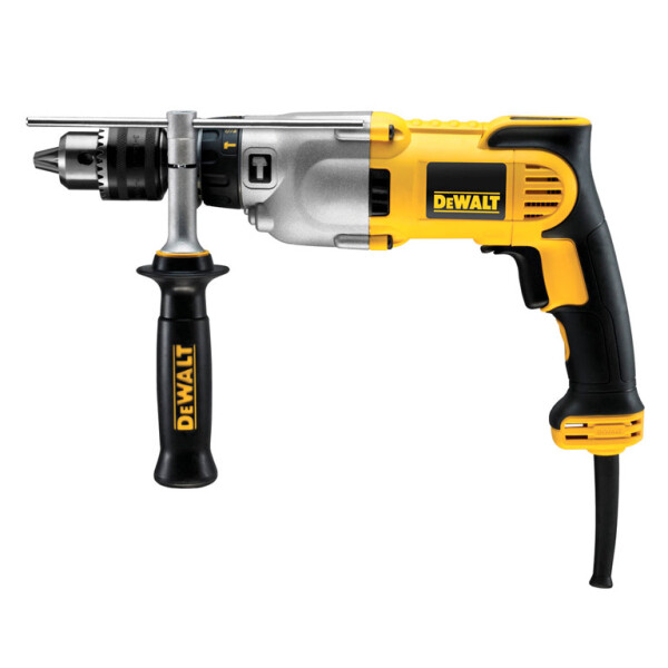 Бормашина ударна двускоростна с плавно регулиране Dewalt D21570K, 1300 W